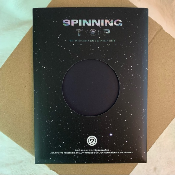 GOT7 Spinning Top Official PREORDER Postcard Set + Sticker Sheet - Picture 10 of 11